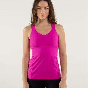 Lululemon Push Ur Limits Tank Paris Perfection Size 6